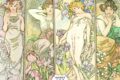 Alphonse Mucha bookmarks printable